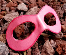 Load image into Gallery viewer, Domino Mask - Round Edged Molded Leather Mask