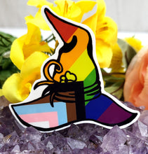 Load image into Gallery viewer, Pride Witch Hat Art Stickers
