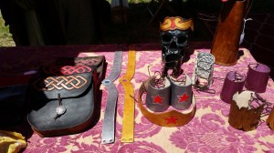 More leatherwork added as the weeks went on. And one week, I had comics on the mind.